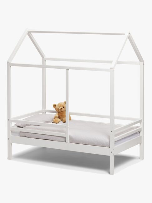 Minitude Nordic JAX Juniorseng m. Madras 70x140, Hvid