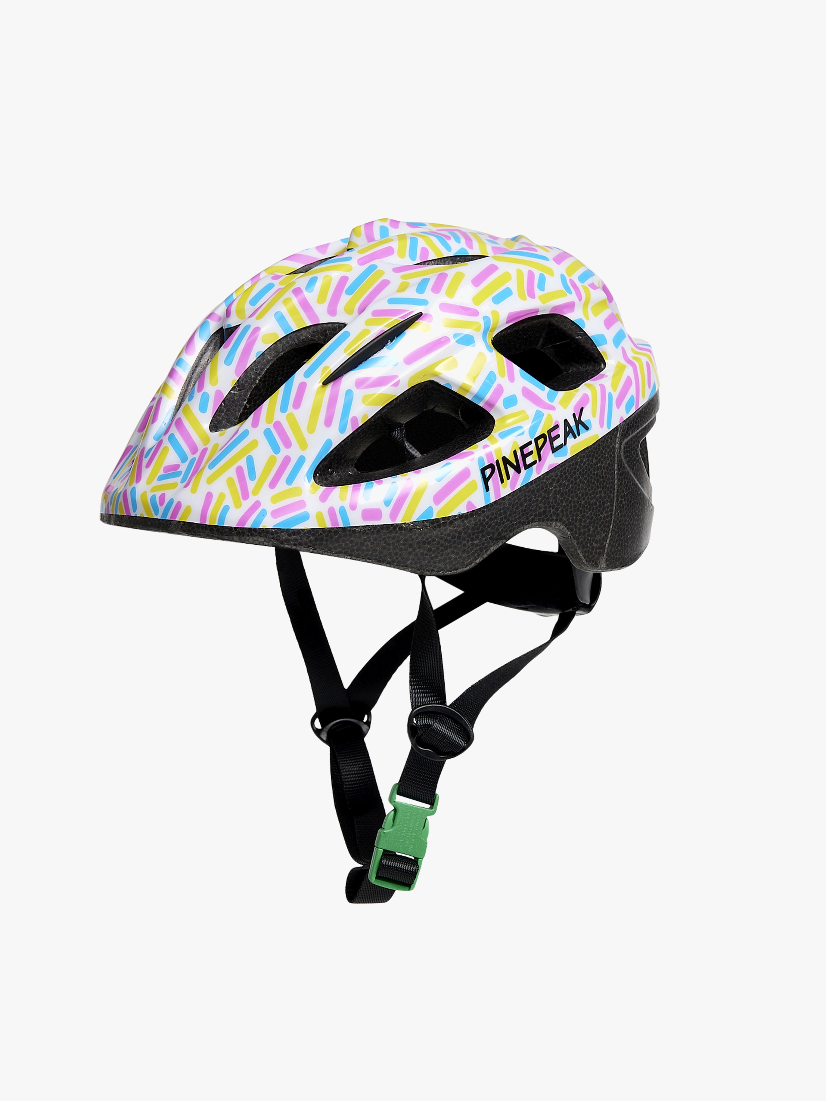 Pinepeak Candy Cykelhjelm til Barn, Multifarvet, M