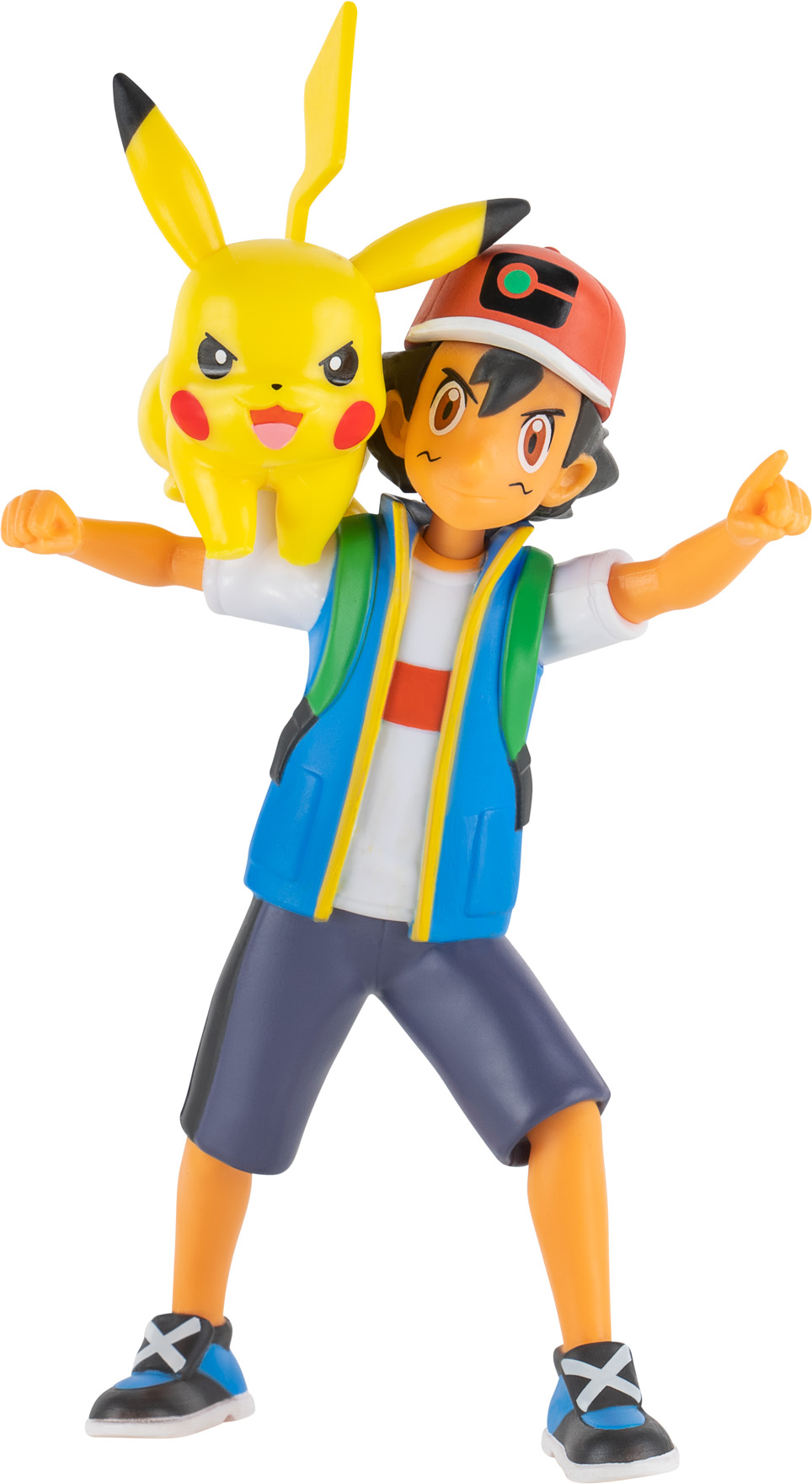Pokémon Battle Feature Ash Og Pikachu Actionfigur