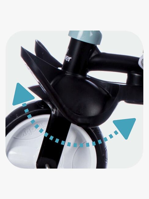 Smoby Trehjulet Cykel Baby Driver Plus, Blå