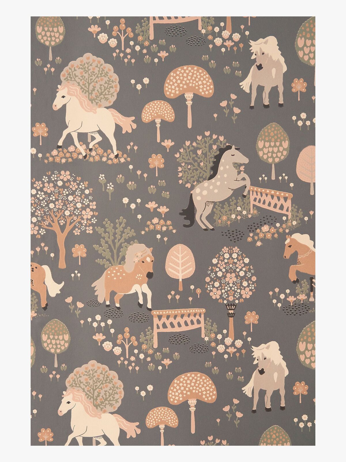 Majvillan Tapet My Sweet Pony, Midnight Blue