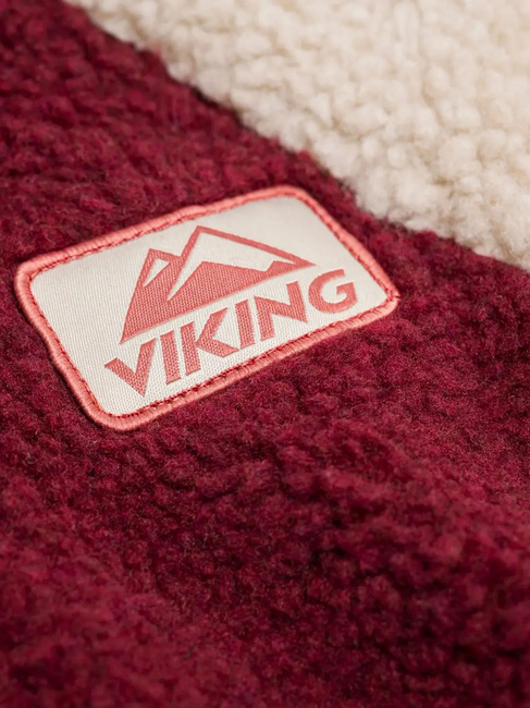 Viking Play Vendbar Fleecetrøje, Plum 50-25035-62-4507_4i.jpg