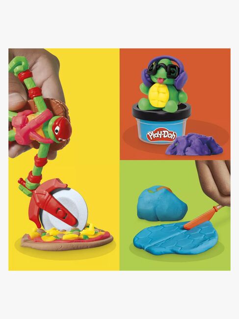 Play-Doh Teenage Mutant Ninja Turtles Modellervoks Cowabunga Creations