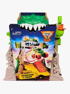 Monster Jam Mini Jams Dungeon of Doom 1:87 Legesæt