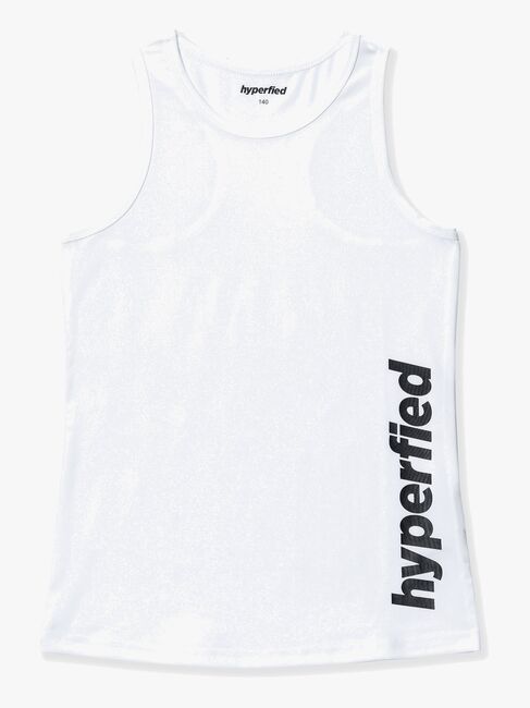 Hyperfied Split Tank Top 3-pak, Black/White/Fairy Tale