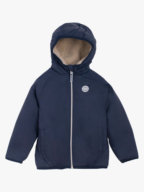 Viking Play  Vendbar Fleecetrøje, Navy