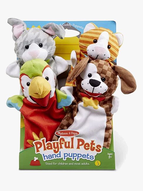 Melissa & Doug Hånddukker Legesyge Dyr 4-pak