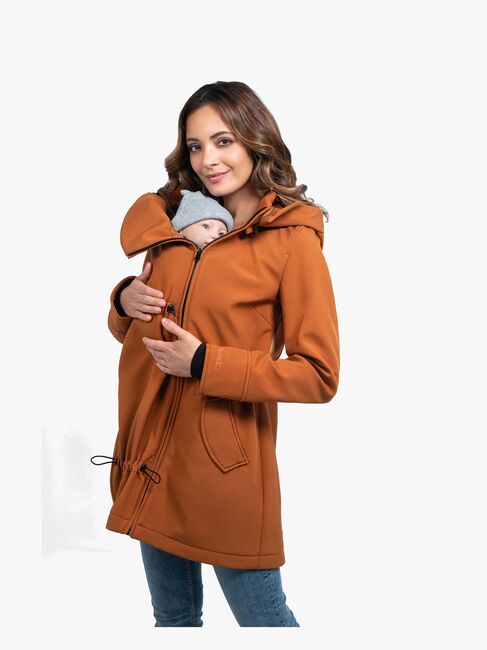 Wombat Softshell Bærejakke, Caramel