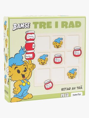 Bamse Verdens Stærkeste Bjørn Tic-tac-toe