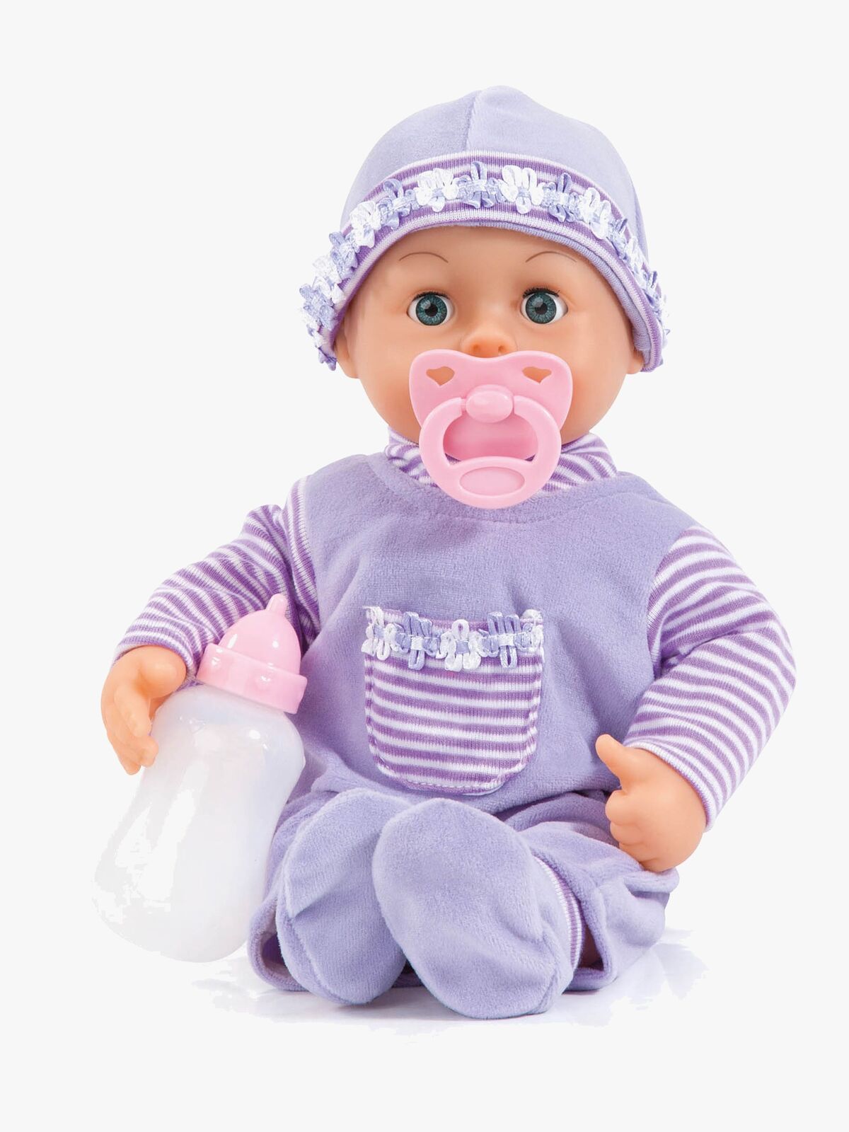 Bayer Design First Words Dukke 38 cm, Lilla