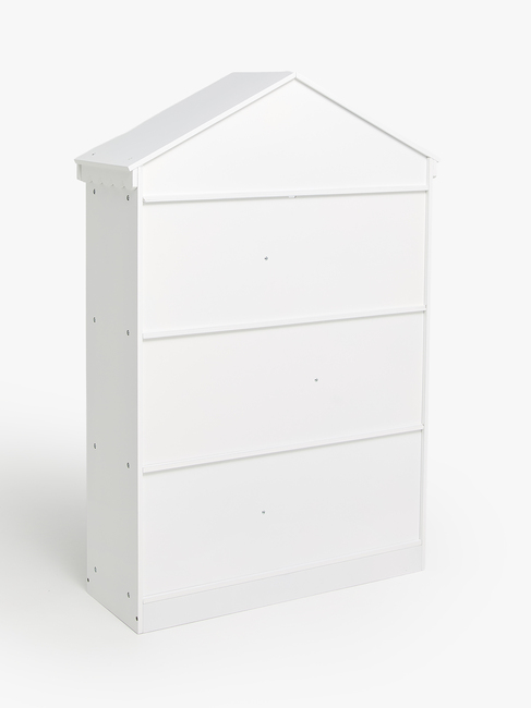 Alice & Fox Dune Bogreol & Dukkehus, White