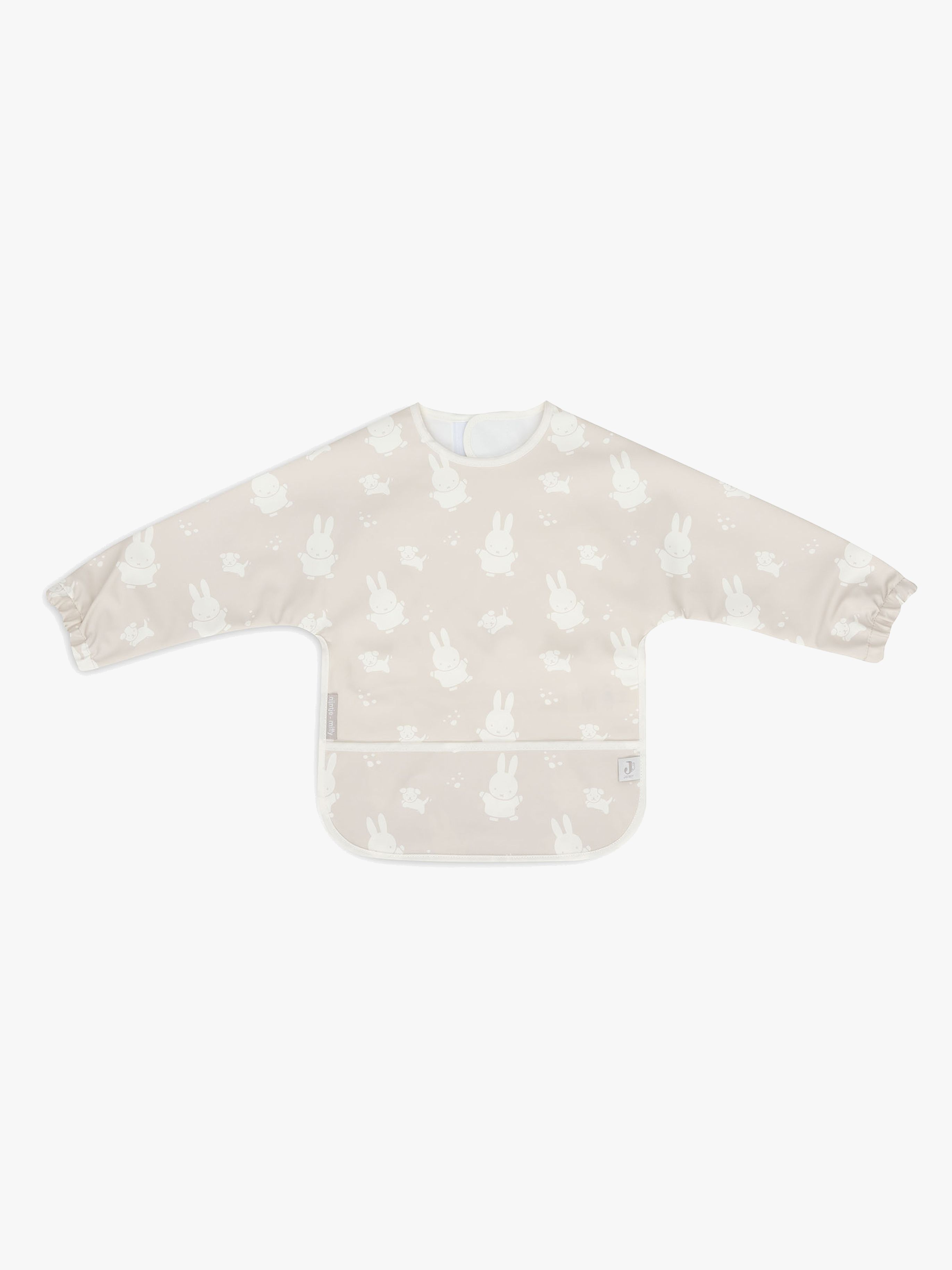 Jollein Miffy& Snuffy Langærmet Hagesmæk, Nougat