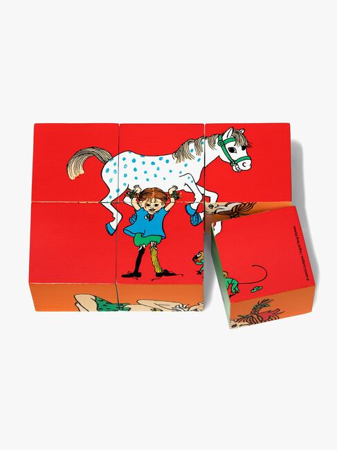 Pippi Puslespilsklodser 6 Klodser