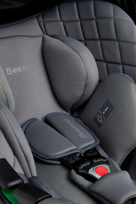 Beemoo Route i-Size Autostol Baby inkl. ISOFIX Base, Mineral Grey