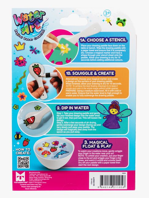 Water Art Vandbaserede Tusser Feer 6 Stk.