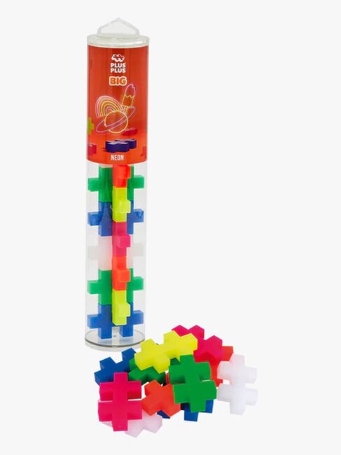 Plus-Plus BIG Byggesæt med Bundplade & Tube 3x15 Dele