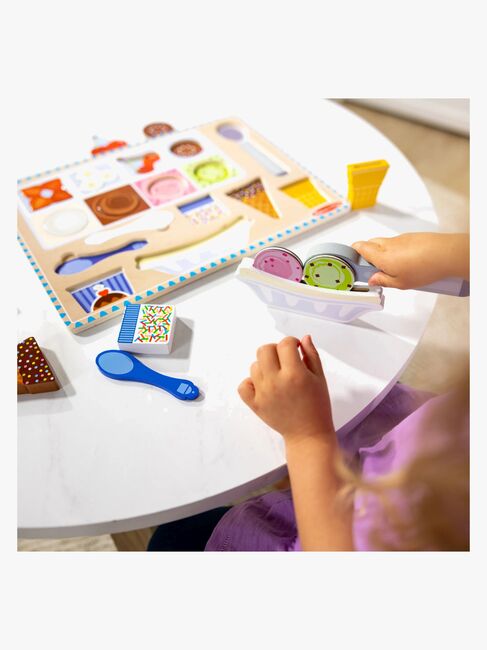 Melissa & Doug Magnetisk Puslespil & Legesæt Is 16 Dele