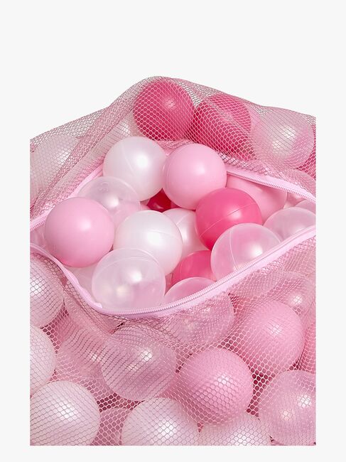 Cloudberry Castle Bløde Bolde 250 Stk., Lyserød/Hvid