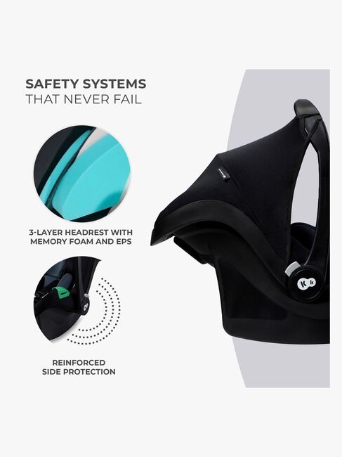 Kinderkraft MINK PRO i-Size Autostol Baby, Black