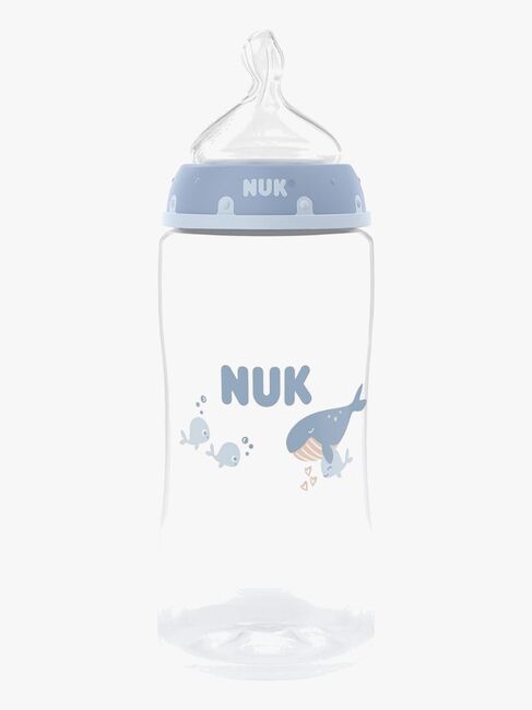 NUK First Choice Sutteflaske 300 ml, Whale