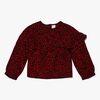 Luca & Lola Marietta Bluse, Red Leopard