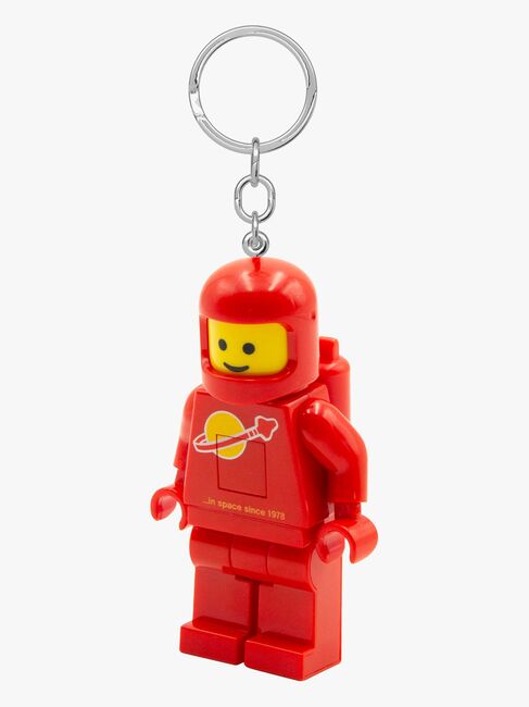 LEGO® Ikonisk Astronaut Nøglering med LED-lys, Rød