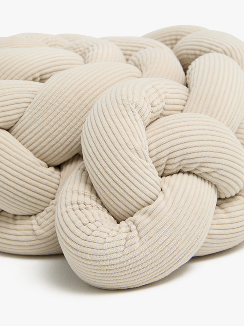 Alice & Fox Braid Sengerand 210cm, Beige Manchester