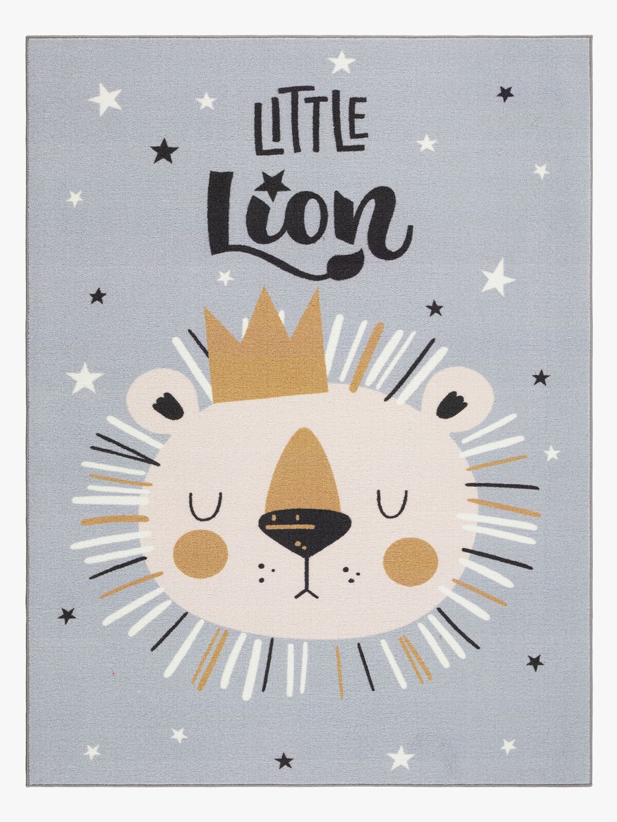 KMCarpets Play Lionking Gulvtæppe 160x230, Grå