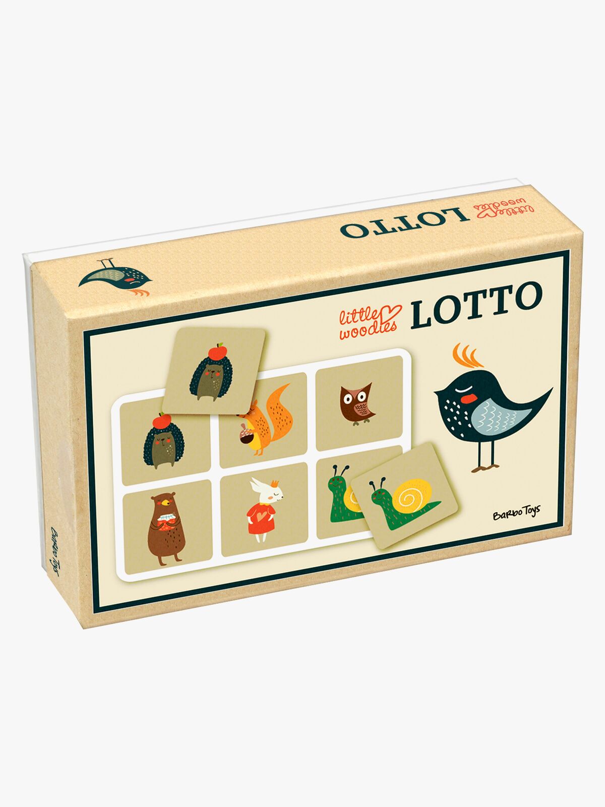 Barbo Toys Little Woodies Lotto Spil