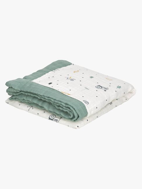 Lässig Heavenly Tæppe 100x100, Grøn