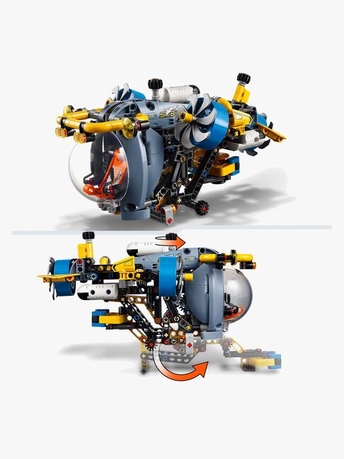 LEGO Technic 42201 Dybhavsforsknings-ubåd