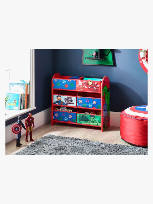 Marvel Avengers Opbevaringsreol, Multifarvet