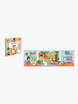 Janod Magneti'Stories Magnetsæt Kæledyr 30 Stk.