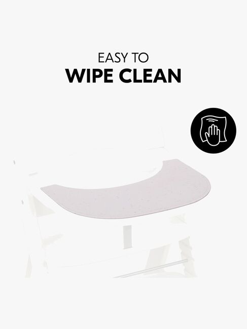 Hauck Dækkeserviet til Højstolsbakke, Beige Speckle