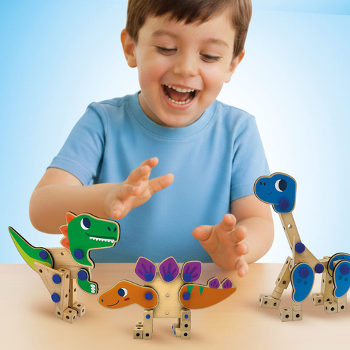 SES Creative Brix Junior Tømrersæt Dinosaurer