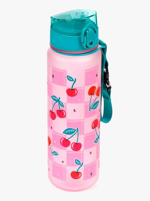Cherry Pop Top Splintfri Drikkedunk 600 ml, Lyserød/Grøn BOT395-4817_1.jpg