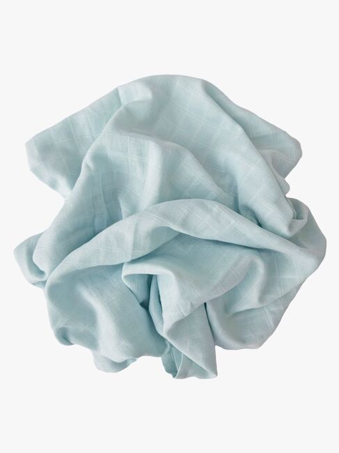 Summerville Tæppe/ Stofble i Musselin, Ice Blue