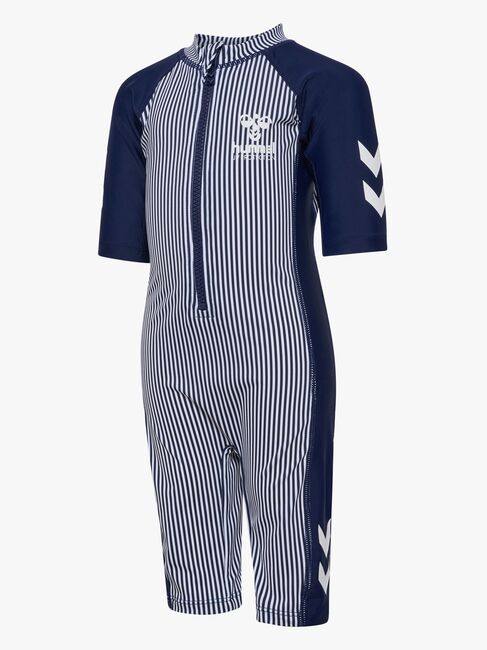 Hummel Morgat UV-Dragt, Navy Blazer/Bright White