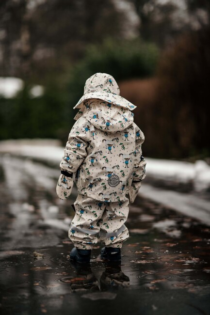 Geggamoja Foret Regnsæt Pippi Langstrømpe, Beige