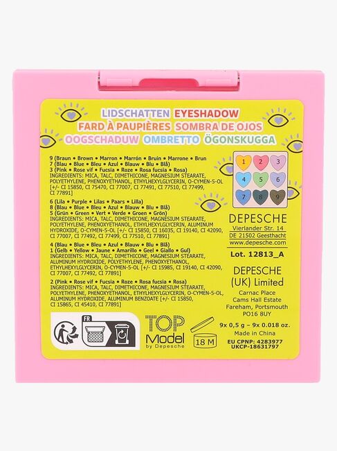 TOPModel BEAUTY and ME Øjenskyggepalette