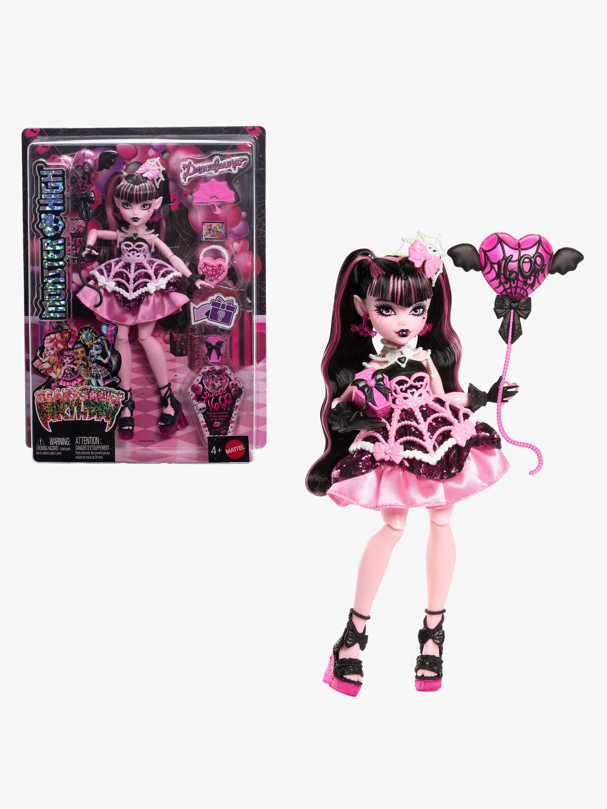 Monster High Legesæt Scary Sweet Birthday Draculaura
