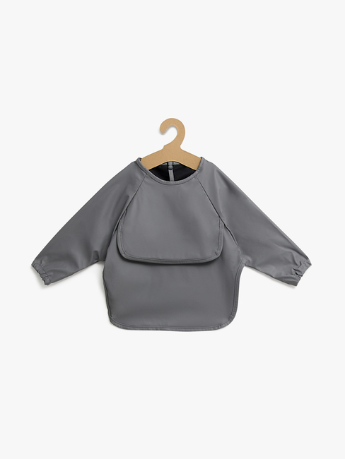 Beemoo CARE Bib Hagesmæk 2-pak, Dark Grey
