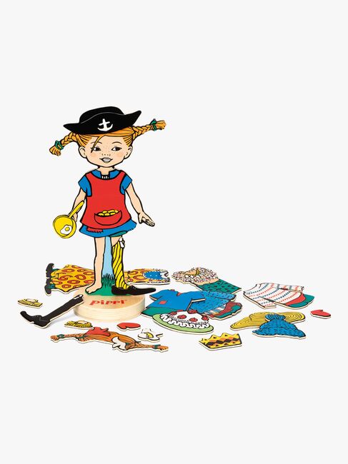 Pippi Magnetdukke Skiftetøj