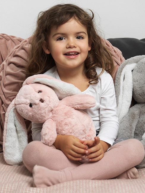 Teddykompaniet Bamse Maja Lille 27 cm, Lyserød 2183318_2891-1115_3a.jpg