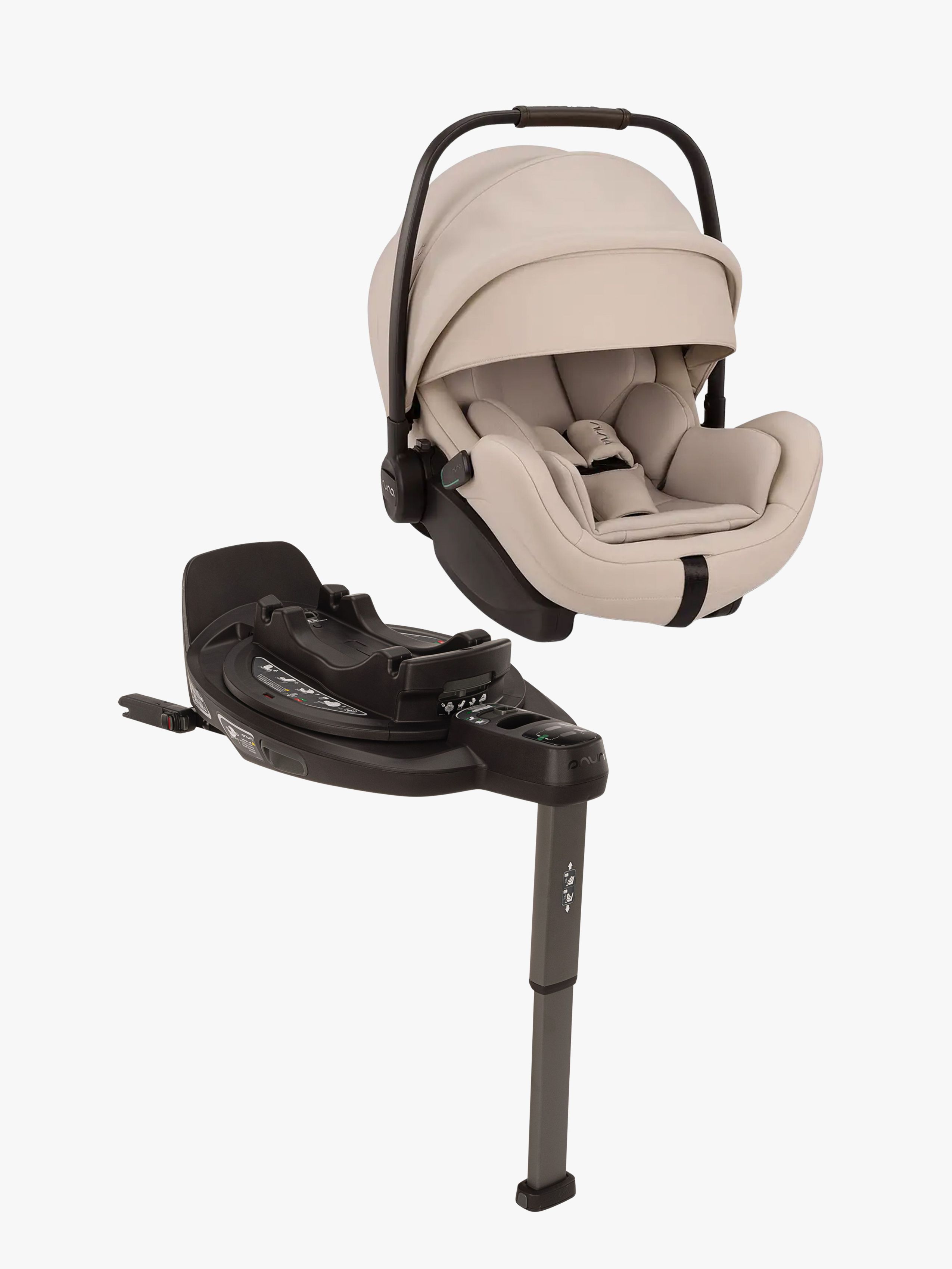 Nuna ARRA FLEX Autostol inkl. Curv Base, Biscotti