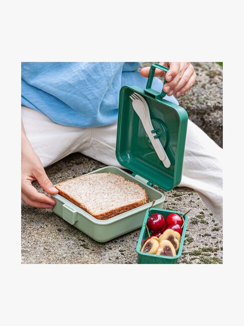 Monbento Snacky Bento Madkasse, Green Forest