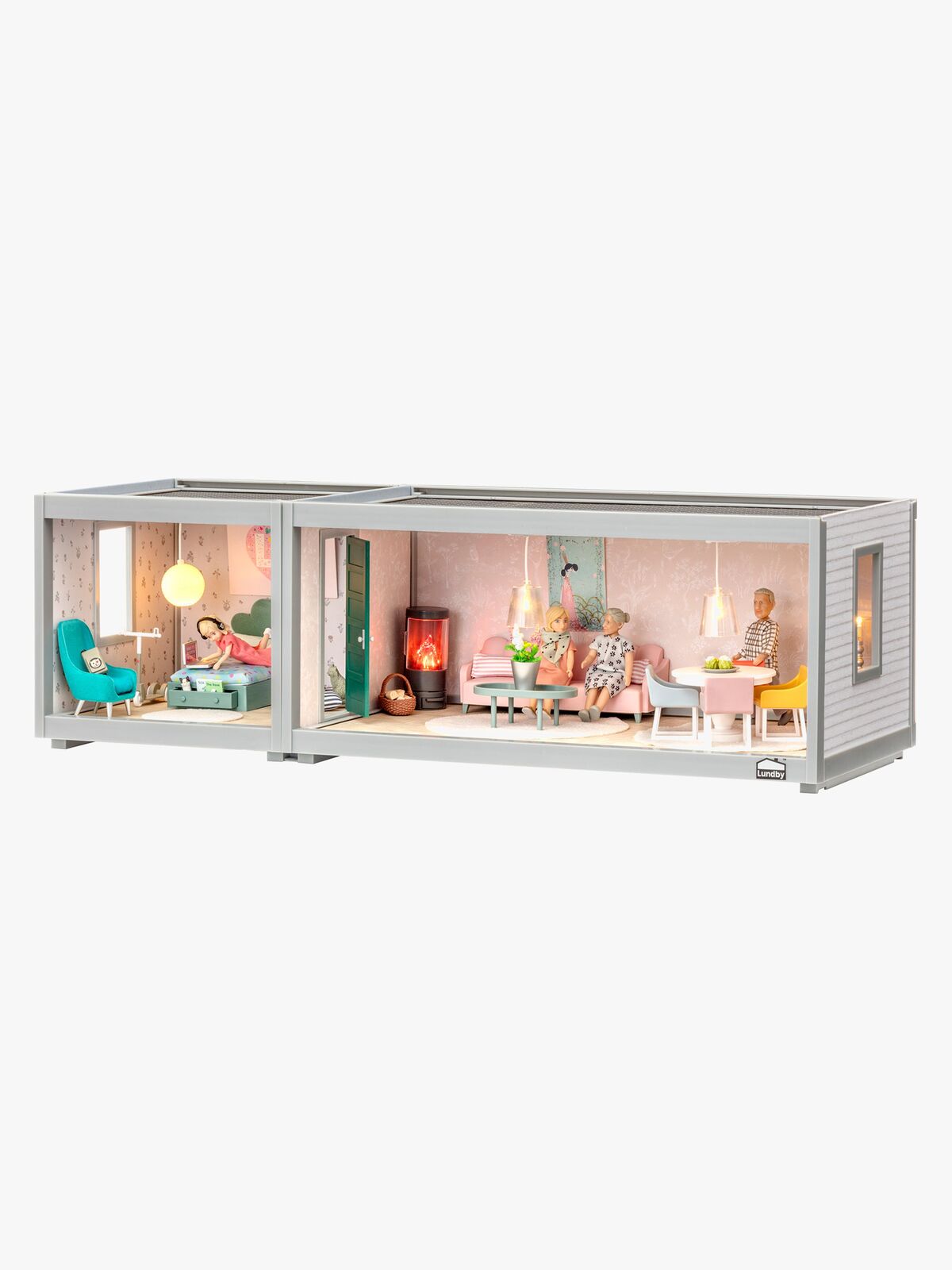 Lundby Dukkehusmøbler Stueetage