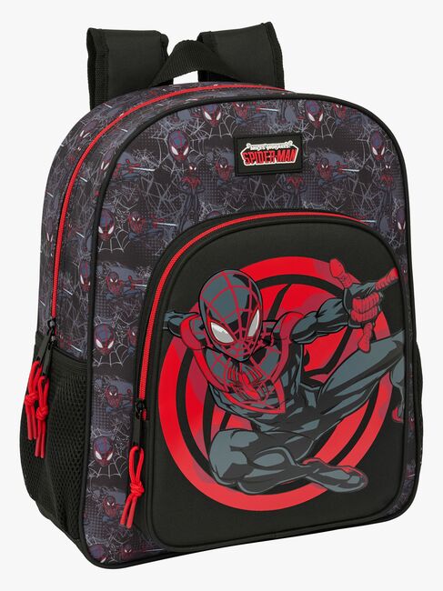 Marvel Spider-Man Miles Morales Junior Rygsæk 15L, Sort