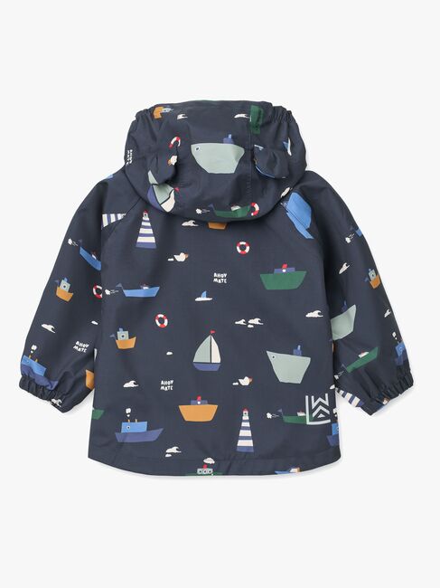 LIEWOOD Manu Regnsæt, Sailing/Classic Navy