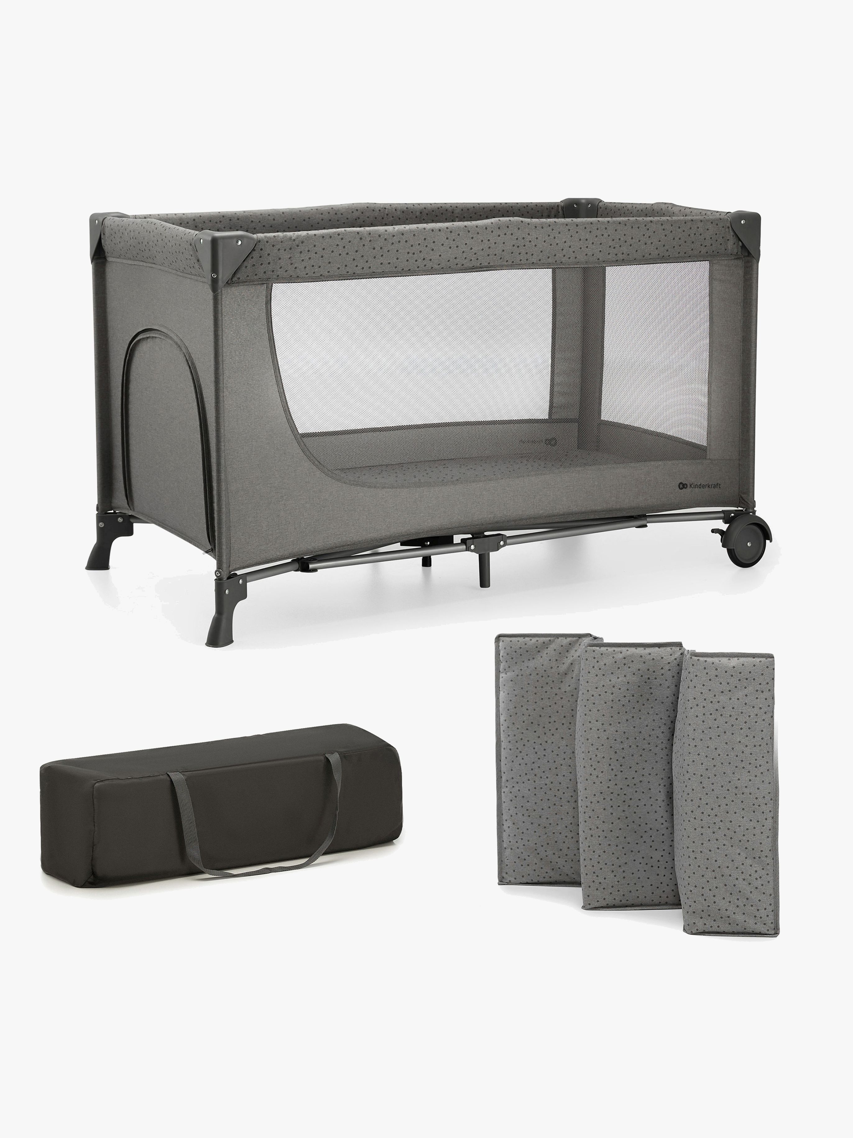 Kinderkraft JOY 2 Weekendseng, Dark Grey